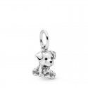 Charm colgante en plata de ley Labrador