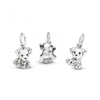 Charm colgante en plata de ley Labrador