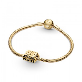 Charm en Pandora Shine Logo Brillante Star Wars™ en 3D