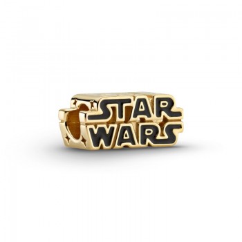 Charm en Pandora Shine Logo Brillante Star Wars™ en 3D