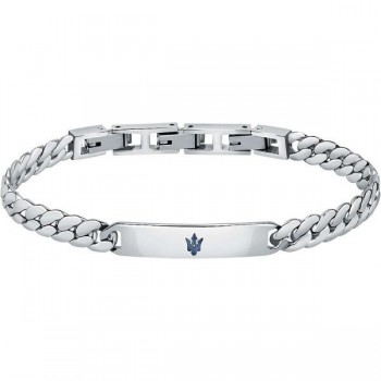 Pulsera Maserati Plateada...