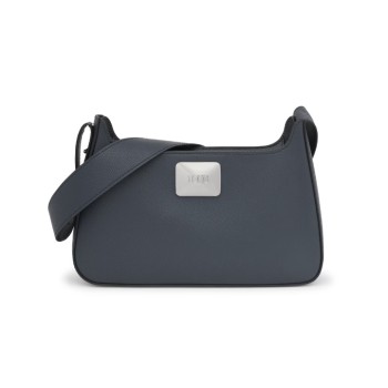 Bolso de hombro gris oscuro...