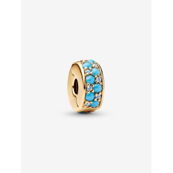 Charm de Clip Azul Agua...
